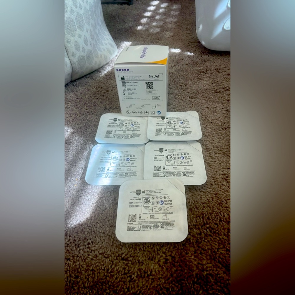 3 boxes of Omni Pods 9/25